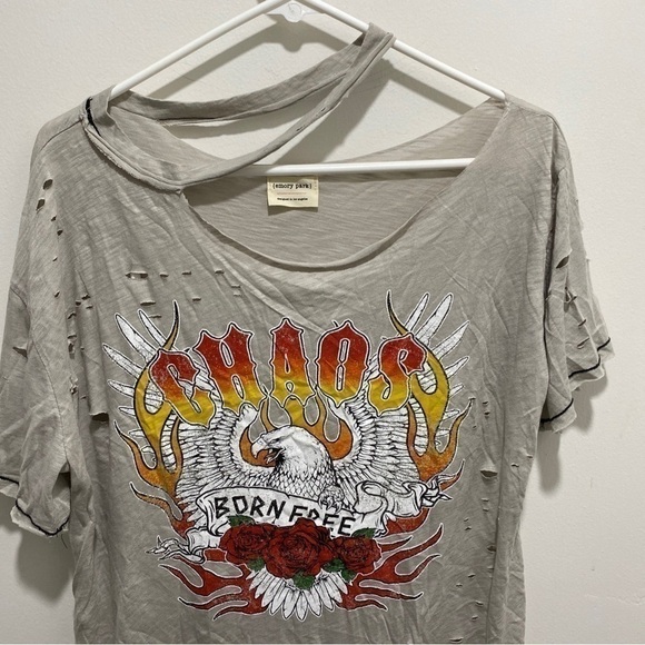 Emory park los angeles chaos born free graphic distressed t-Shirt rock punk 🌟 - Picture 5 of 9